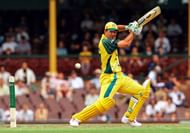 Ponting nails a drive through point